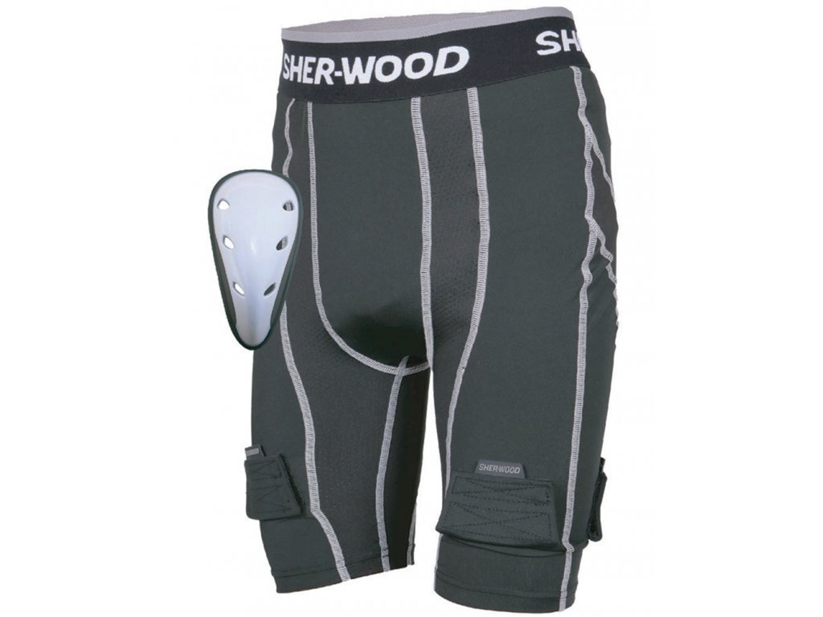 Sher-wood Compression Jock Short Junior Ice Hockey S-XL